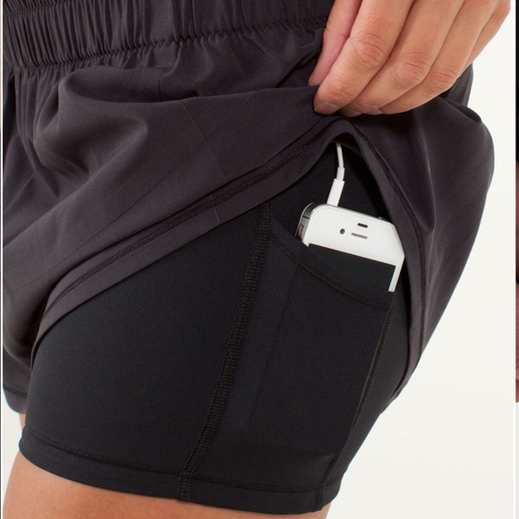 lululemon Run Breeze By Skirt Luxtreme Black Size 4 - Picture 4 of 16